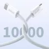 Dudao L6C USB-C na USB-C 60W PD 1m biely