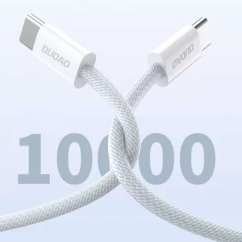 Dudao L6C USB-C na USB-C 60W PD 1m biely