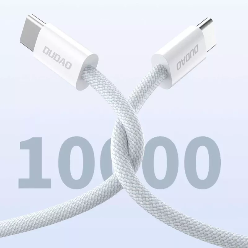 Dudao L6C USB-C na USB-C 60W PD 1m biely