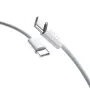 Dudao L6C USB-C na USB-C 60W PD 2m biely