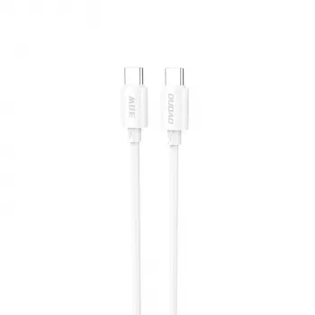 Dudao L4C USB-C na USB-C kábel 2m biely