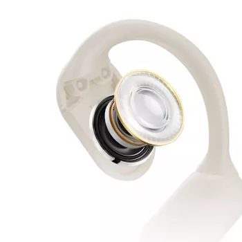 DUDAO U4A bezdrôtový náhrdelníkový headset béžový