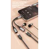 Dudao L13C+ 2-in-1 USB-C na USB-C adaptér s audiom a nabíjaním