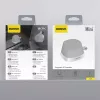 Dudao Y20 bezdrôtový reproduktor s magnetickým držiakom Bluetooth 5.3 - strieborný
