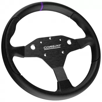 CONSPIT RX320 okrúhly pretekársky volant - 320mm Alcantara