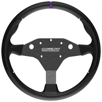 CONSPIT RX320 okrúhly pretekársky volant - 320mm Alcantara