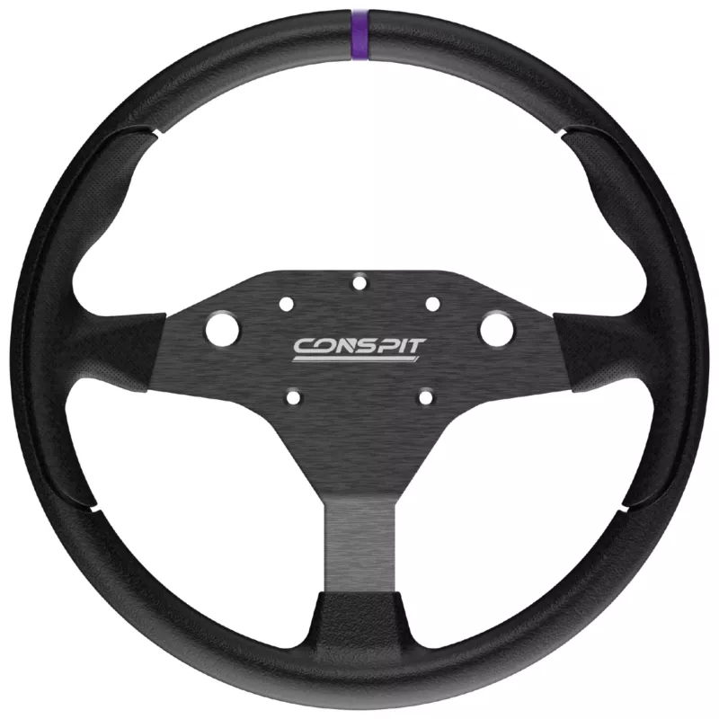 CONSPIT RX320 okrúhly pretekársky volant - 320mm Alcantara