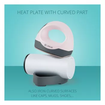 LOKLIK ImPress Mini 3 Heat Press - pastelová ružová