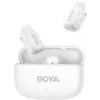 BOYA MINI-13 bezdrôtový mikrofónový systém 2TX+2RX biely