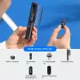 BOYA MAGIC-05 bezdrôtový mikrofón 2.4GHz USB-C - čierny