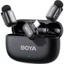 BOYA mini 2-02 bezdrôtový mikrofónový systém 2,4 GHz USB-C - čierny