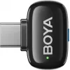 BOYA mini 2-02 bezdrôtový mikrofónový systém 2,4 GHz USB-C - čierny