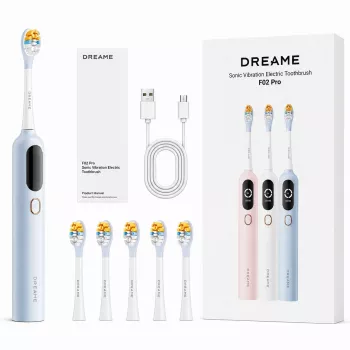 Dreame F02 Pro sonická zubná kefka, set, modrá