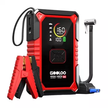 GOOLOO A5 2-in-1 Štartovacia pomôcka s kompresorom 2500A 26800mAh 150PSI