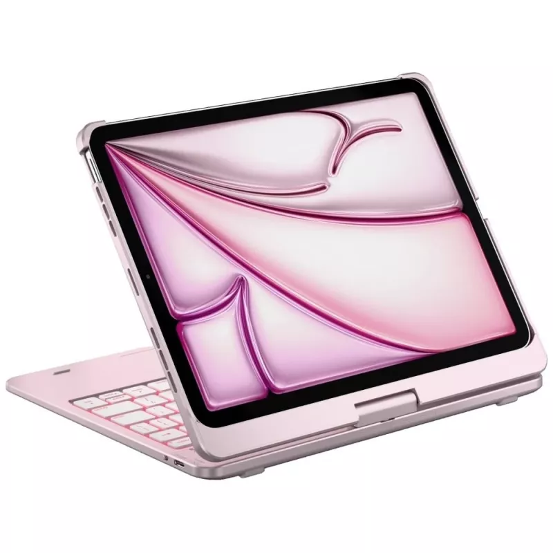 Typecase Flexbook Touch Odnímateľné klávesnicové folio puzdro pre iPad Air 11 M2 2024 / M3 2025 / M4 2026, svetloružová
