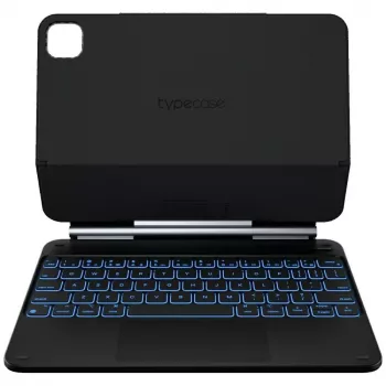 Typecase Edge Klávesnicové puzdro pre iPad Air 11 M2 2024 / M3 2025 / M4 2026, karbónové vlákno, čierna
