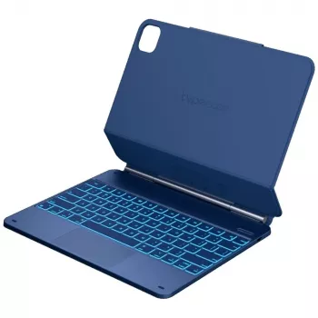 Typecase Edge Klávesnicové puzdro pre iPad Air 13 M2 2024 / M3 2025 / M4 2026, tichomorská modrá
