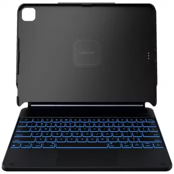 Typecase Edge + Klávesnicové puzdro pre iPad Air 13 M2 2024 / M3 2025 / M4 2026, čierna