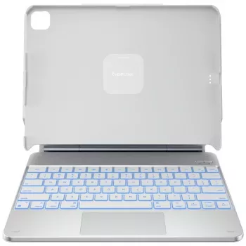 Typecase Edge + Klávesnicové puzdro pre iPad Air 13 M2 2024 / M3 2025 / M4 2026, biela