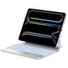 Typecase Edge + Klávesnicové puzdro pre iPad Air 13 M2 2024 / M3 2025 / M4 2026, biela