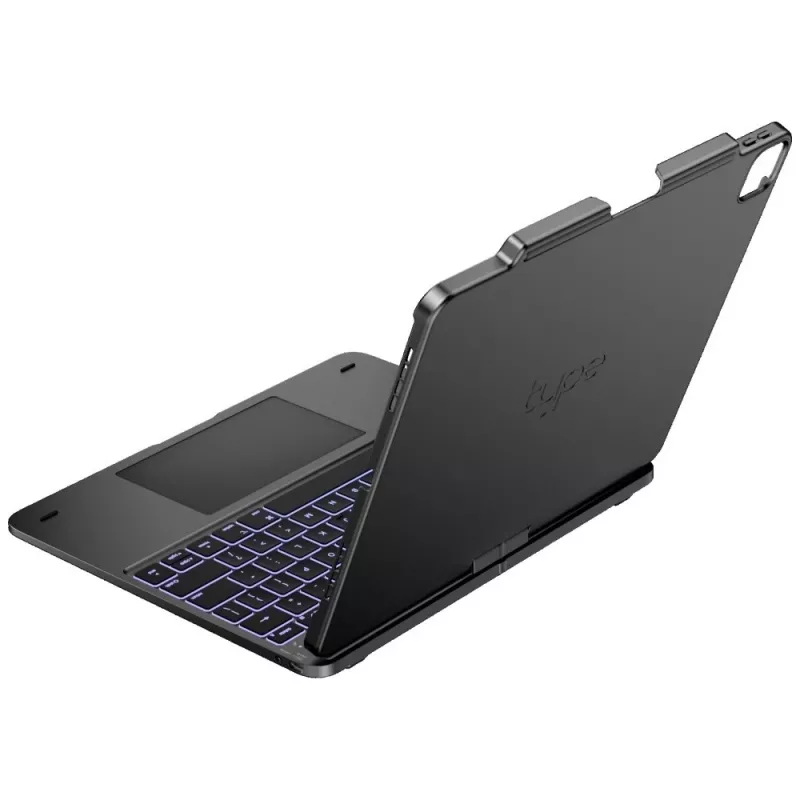 Typecase Flexbook Touch Klávesnicové puzdro pre iPad Air 13 M2 2024 / M3 2025 / M4 2026, sivá