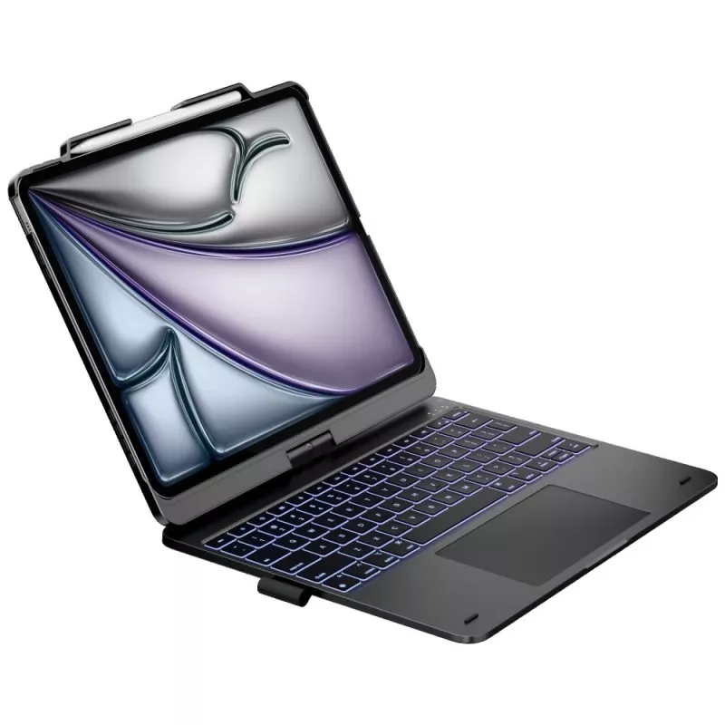 Typecase Flexbook Touch Klávesnicové puzdro pre iPad Air 13 M2 2024 / M3 2025 / M4 2026, sivá