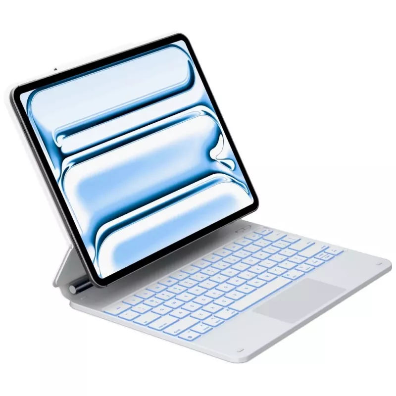 Typecase Edge Klávesnicové puzdro pre iPad Air 13 2024/2025, biela