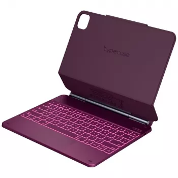 Typecase Edge Klávesnicové puzdro pre iPad Air 13 2024/2025, malinová