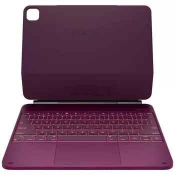 Typecase Edge Klávesnicové puzdro pre iPad Pro 13 2024/2025, malinová