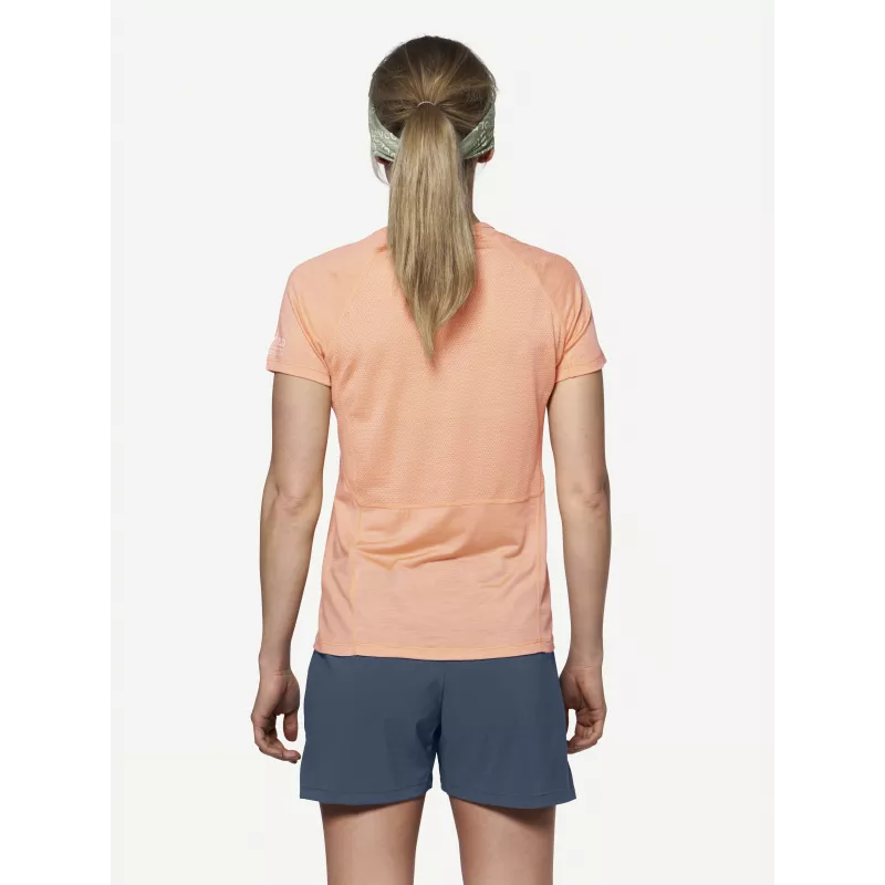 Devold Endurance Merino 130 Tee - Sunrise - veľkosť S - dámske spodná vrstva T-Shirt