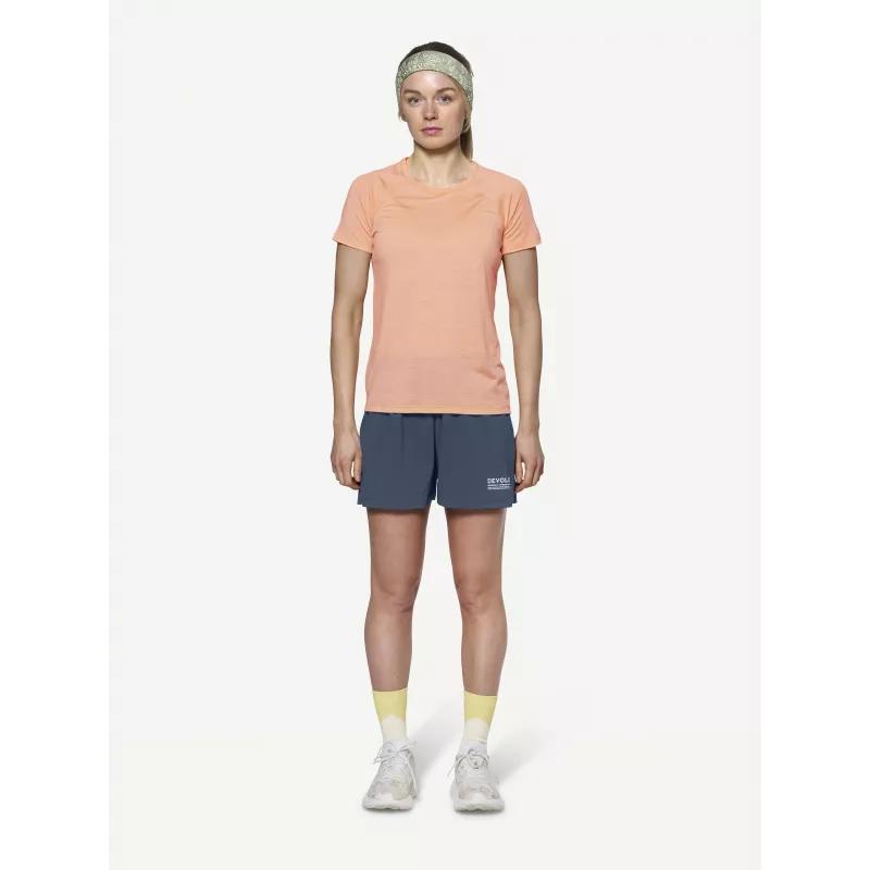 Devold Endurance Merino 130 Tee - Sunrise - veľkosť S - dámske spodná vrstva T-Shirt