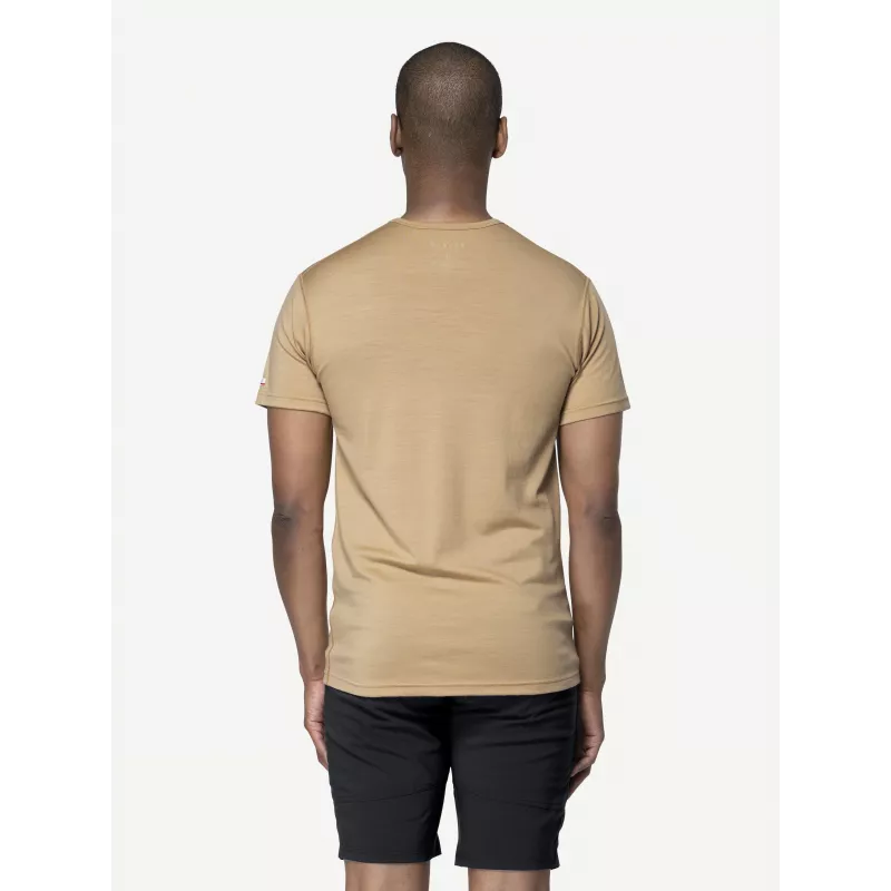 Devold Breeze Plus Merino 200 T-Shirt - Oat - veľkosť M