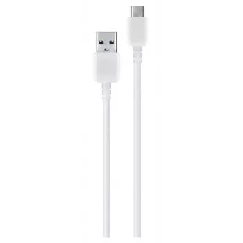 Samsung nabíjací/dátový kábel - USB-A na USB-C - 1,2 m - biely (Bulk)
