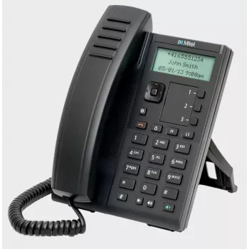 Mitel 6905 SIP telefón - Open SIP telefón - ethernetový kábel súčasťou - napájací zdroj nie je súčasťou (50009432)