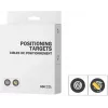 CREAFORM PEEL 3 polohovacie targety 6mm s čiernym okrajom a normálnym lepidlom 1x500 (ACC-P3D-PTBC3)