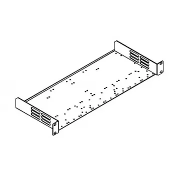Kramer Electronics RK-1 montážna sada do racku - 1U - 19 palcov (48,3 cm) - čierna