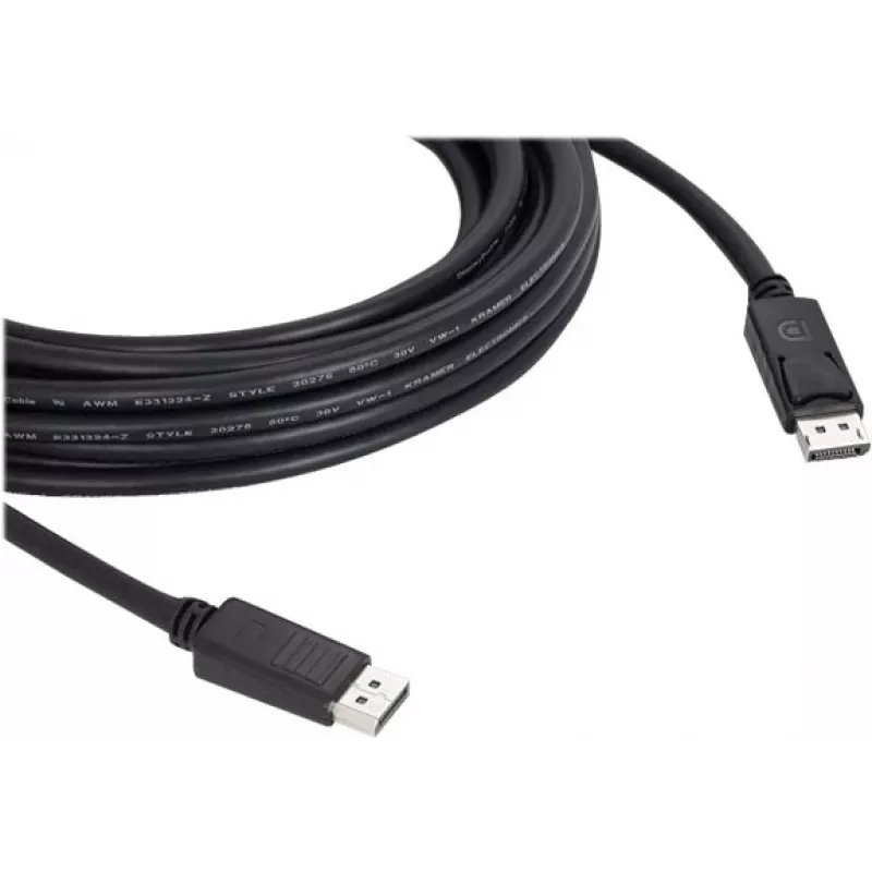 Kramer C-DP-10 DisplayPort kábel 10 m (32.8ft) – DisplayPort konektor samec na samec – 4K@60Hz – čierny