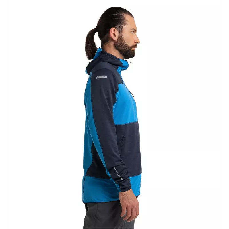 Haglöfs L.I.M Mid Fast Hood - Tarn Blue / Nordic Blue - veľkosť S