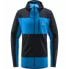Haglöfs L.I.M Mid Fast Hood - Tarn Blue / Nordic Blue - veľkosť S