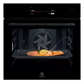 Electrolux LOB9S3SZ vstavaná elektrická rúra s pyrolýzou, 71L, A+, nerez čierna