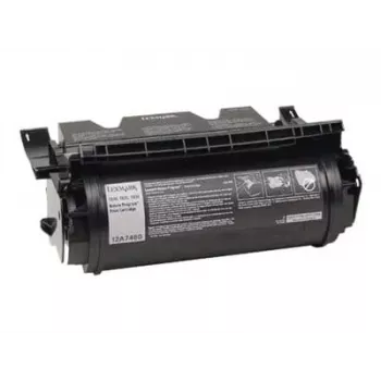 Lexmark 12A7460 originálna čierna tonerová kazeta vysoká výťažnosť pre T630, T632, T634, X630, X632, X634