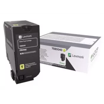 Lexmark žltý originálny toner do Lexmark CS727de