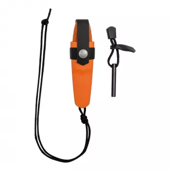 Morakniv Eldris Burnt Orange a zapaľovač ohňa