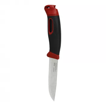 Morakniv Companion Spark Red pevný nôž so zapaľovačom ohňa