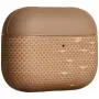 Puzdro z aramidových vlákien PITAKA pre AirPods Pro 3, Golden Glint