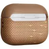 Puzdro z aramidových vlákien PITAKA pre AirPods Pro 3, Golden Glint