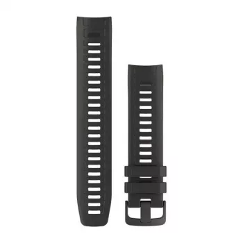 Garmin Instinct Series silikónový náramok na hodinky grafitový 22mm QuickFit