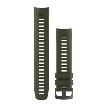 Silikónový remienok na hodinky Garmin Instinct, 22 mm, Moss, 010-12854-16