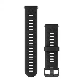 Garmin silikónový náramok pre Forerunner 745 - čierny (20 mm, Quick Release) 010-11251-9B