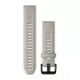 Silikónový remienok na hodinky Garmin 20 mm, Lightsand, 010-13102-04